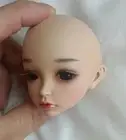 1/6 BJD Doll Iple KID Lonnie Only Head Light Tan Skin 4-Free Face Make UP+Eyes