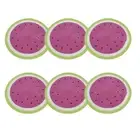 Round Placemats Fruit Pattern Table Mats Non-Slip Washable Kitchen Table4910