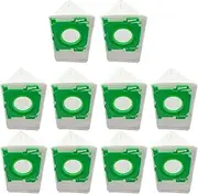 10 Piece Dust Bag Collector Kit, Compatible with SEBO K1 K3 UltraBag Vacuum Cleaner Drum Ultrafine Fiber Wool Replacement Robot Sweeping Machine Parts