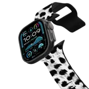 Apple Watch Ultra, Ultra 2 (49mm) Impact Band Put Your Leopards On - White