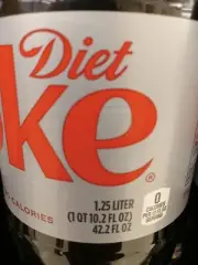 Diet Coke Soda 3 - 1.25 Liter Bottles