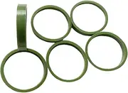 6 Pcs Intake Manifold Housing Gasket for A4 B7 B8 for Avant A5 8T Q5 8R A6 C6 C7 A7 A8 3.2L Fsi for Quattro V6 05-11 06E198717 Engine Intake Gasket
