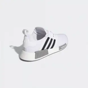 【adidas 愛迪達】運動鞋 男鞋 女鞋 慢跑 訓練 NMD_R1 PRIMEBLUE 白 GZ9261