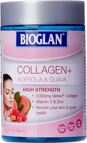Bioglan Marine Collagen + Acerola and Guava 90 Tablets
