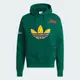 ADIDAS 圓領套頭衫 C BADGE HOODY 男 綠 IL2354 現貨