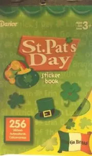 St. Pats Day Sticker Book For Ages 3+ With 256 Darice Stickers