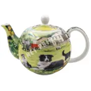 Killarney Printing Ceramic Teapot Tea Bag Holder Tea Accessories Irish Farm