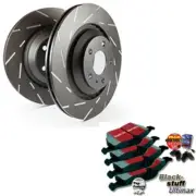 EBC B09 Brake Kit Front Pads Discs for Audi A4 (8W2, B9 (for: Audi)