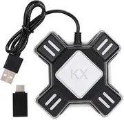 Keyboard Mouse Adapter Portable Mouse Keyboard Converter Adapter Replacement for Switch/X-box/PS5/P-S-4/PS3 KX Gamepad Controller Adapter