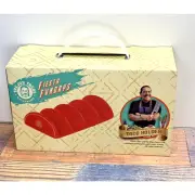Trejo's Tacos Kitchenware Fiesta Fundays Taco Holder Ceramic Red NIB