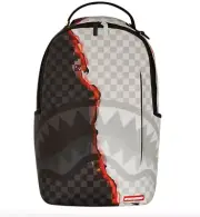 SPRAYGROUND RING OF FIRE BACKPACK / SPLIT PARIS PINK WHITE B5857
