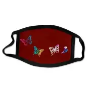 FACE MASK Adult Cute Butterfly Reusable Washable Unisex Face Cover USA Seller
