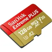 SanDisk Extreme Plus 128GB Micro SDXC SD Card Adapter 170MB/s C10 U3 V30 GENUINE