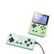Mini Handheld Game Console with 500 Games Support TV Output and Two Players-Green