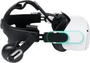 Headset Adapter for Connecting Oculus Quest 2 with HTC VIVE Deluxe Audio Strap