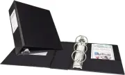 Avery Mini Durable 3 Ring Binder, 2" Round Rings, Holds 5.5" x 8.5" Paper, La...