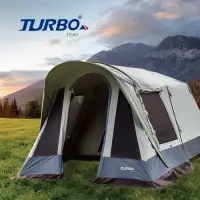 在飛比找Yahoo奇摩購物中心優惠-【Turbo Tent】Tourist 270 單件式ㄧ房一