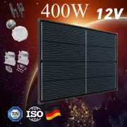 12V 400W Fixed Solar Panel Kit Mono Home Off-Grid Caravan Camping Power Charging