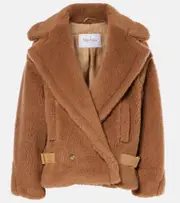 [Max Mara] Max Mara Vanadio teddy jacket UK 18 brown