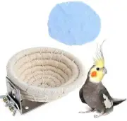 Bird Breeding Nest Bed for Budgie Parakeet Cockatiel Lovebird Parrot Nesting Box