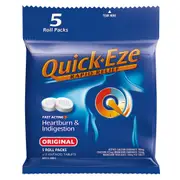 Quick Eze Rapid Relief Heartburn 12 Tablets