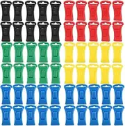 100 Pcs Portable Hook Sock Clips for Washing Machine and Dryer with Hooks, Directly in The Drawer Without Folding