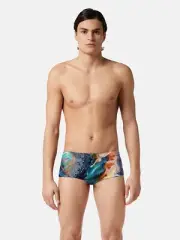 Akron Costume Swimming Mens Training Man George Clooney Trunk 12CM