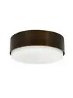Beacon Lighting Bronx 1 Light 300mm Flush Mount in Bronze