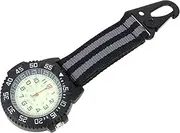 [DEARMAMY] Sports Pocket Watch Neck Digital Watch Outdoor Watch with Second Hand Stopwatch Basic Watches Women Digital Watches for Men Steampunk Watch Fob Watch Vest Carabiner Zinc