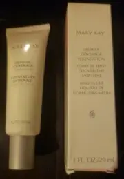 Mary Kay Medium-Coverage Foundation Ivory 200 NIB #356000 Pink Cap