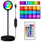 Sunset Lamp, 15 Colors Sunset Lamp Light, Sunset Projection Lamp 180 Degree