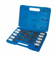 Rytool RT1211 - Insert Bit Socket Set 10 Piece 1/2" Drive
