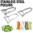Stainless Steel Vegetable Julienne Peeler Slicer Hand Shredder Fruit Cutter Tool