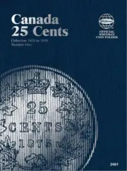 Canada 25 Cents No. 1, 1870-1910, Whitman Coin Folder