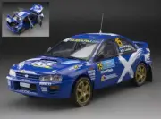 Model Car Rally Scale 1:18 SunStar Subaru Impreza diecast vehicles She