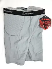 NWT McDavid Football Adult HexPad Girdle With High Hip Pad Men's X-Large Gray