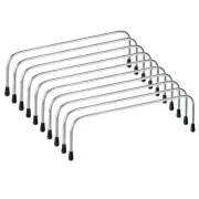 Metal Internal Wire Frames, 9.84" 10Pcs Tubular Bag Frame for Purse Bag Making