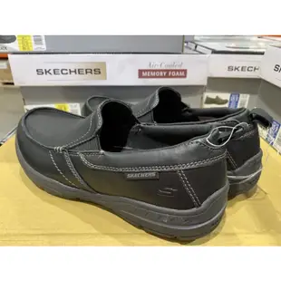 Skechers男皮製休閒鞋 美國尺寸8(26cm)-11(29cm) 好市多代購