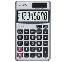 在飛比找樂天市場購物網優惠-卡西歐CASIO SX-300P口袋計算機8位/台