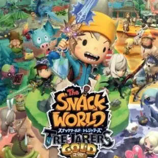 【NS Switch】 點心世界 黃金版 The SNACK WORLD Amiibo 稀有寵物卡片