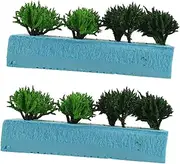 Realistic Simulation Vegetation Boxes of Micro-Landscape Materials for DIY Table Models