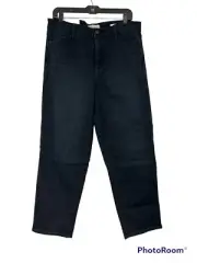 Social Standard by Sanctuary High Rise Slim Straight Jeans - Nighthawk- Size 16