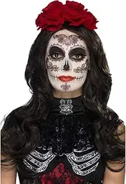 Smiffys 44962 Day of The Dead Glamour Make-Up Kit (One Size)