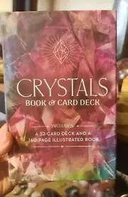 CRYSTALS BOOK & CARD DECK