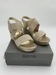 Kenneth Cole Reaction Girls Sandals Size 1 Reed Glimmer ￼ New In Box ￼