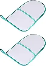 Fonowx 2x Ironing Gloves Garment Steamer Gloves Protective Hand Held Ironing Pad Sleeve Heat Resistant Home Used Anti Steam Mit
