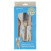 Classic Peter Rabbit - 2 Piece Cutlery Set Spoon and Fork