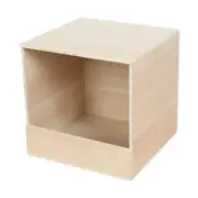 Parakeet Nesting Box Wooden Parrot Nest Wood Breeding Box