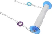 Abaodam Wear Resistant Bird Hanging Parrot Swing for Household Use Parrot Accessory to Anxiety and Stress Enhances Home Decor with