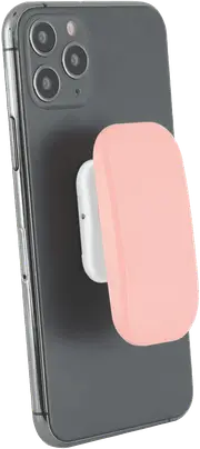 Techxtras 2-in-1 Phone Grip and Stand (Pink)